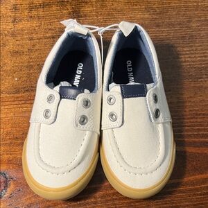 Old Navy Kids Sneakers - Cream and Tan